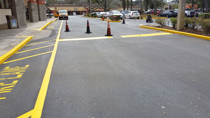 Parking Lot Services of Florida Offer Many Paving Services