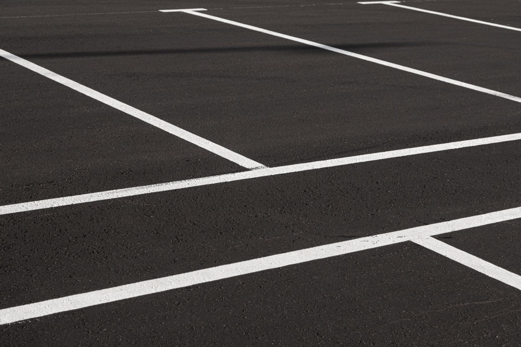 Parking Lot Line Striping in Wesley Chapel, FL.