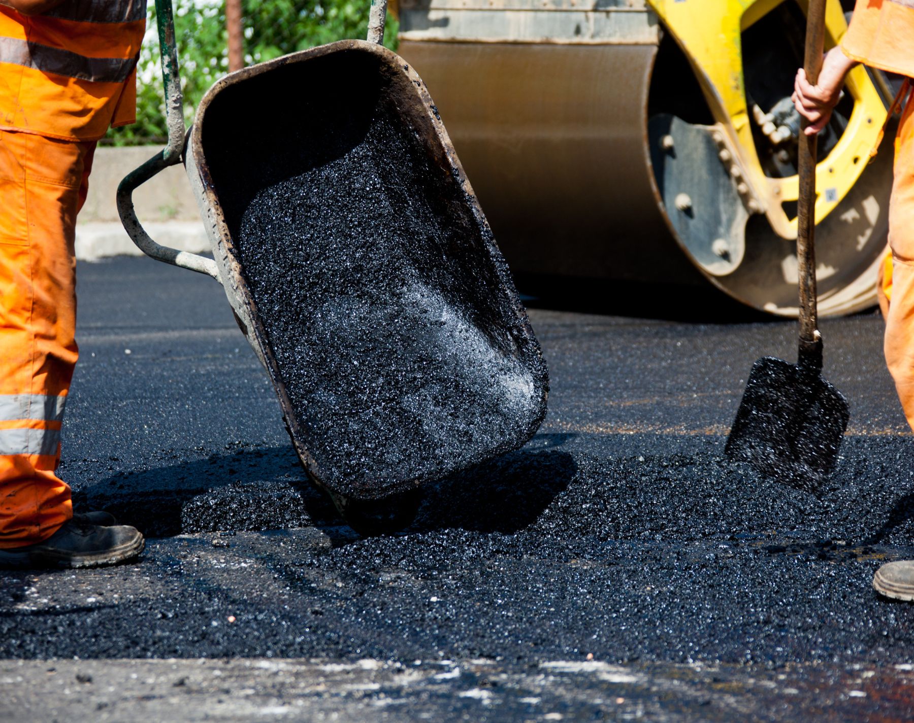 Asphalt Parking Lot Repair in Riverview