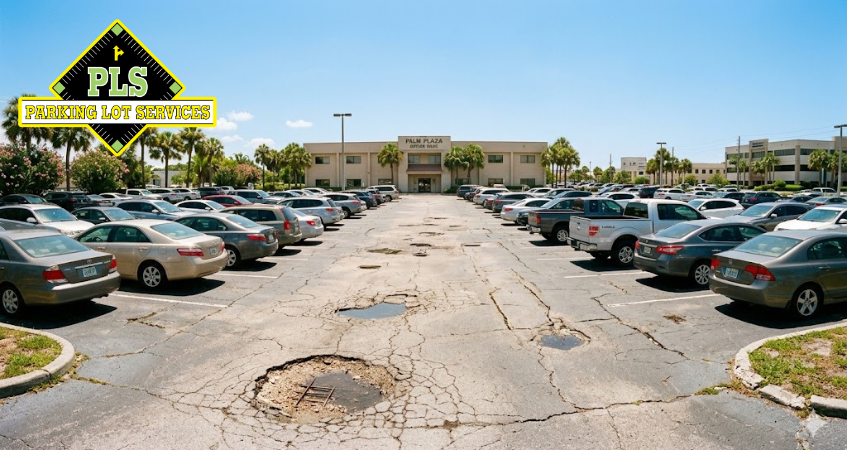 Tropical Storms Damage Asphalt