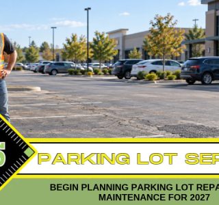 Begin Planning Parking Lot Repairs and Maintenance for 2027